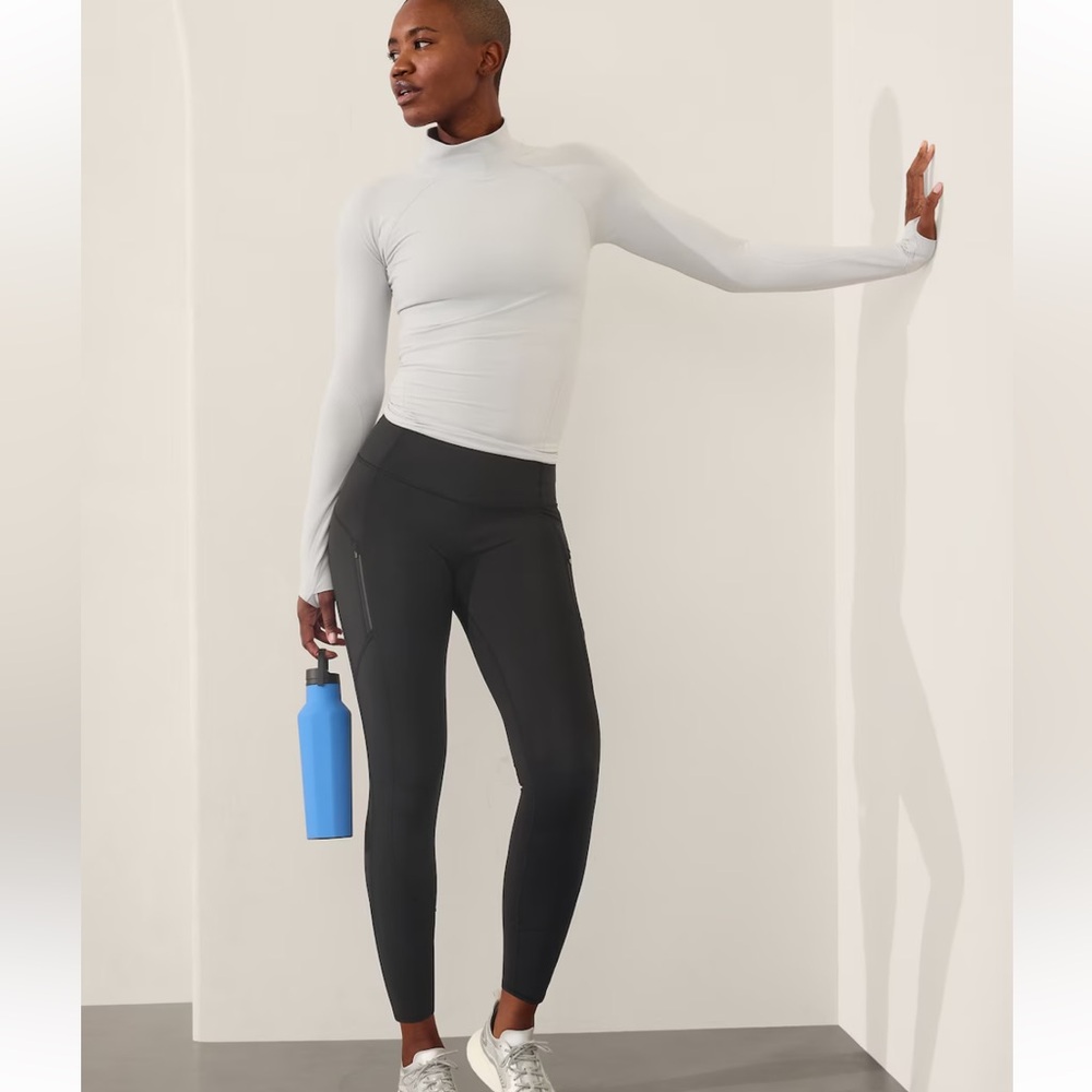 Athleta Rainier Tight Leggings in Black: size small
New with tags!